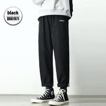 将图片加载到图库查看器，Men&#39;s Joggers Harem Pants Man Black Comfortable Pant Summer Casual Streetwear Loose Trouser Japanese Trendy Sweatpants TIKSUPER
