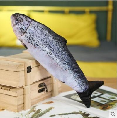 Tiktok pet toy for amusing cats electric fish imitation fish fluttering fish plush toy tail fish TIKSUPER