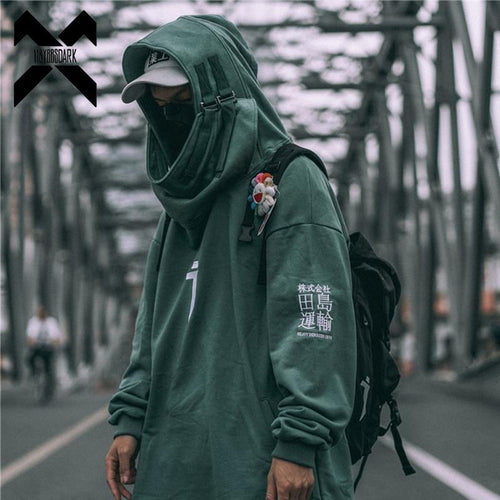 11 BYBB'S DARK Fish Hoody Sweatshirt 2019 Men's Hoodies Streetwear Harajuku Loose Sweatshirts Male Hip Hop Cargo Clothes DG412 channelwill-1