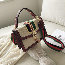 将图片加载到图库查看器，Ladies Shoulder Bag Small Crocodile Print Flap Bags For Women 2020 Leather Mini Handbag Lady Messenger Crossbody Hand Bag channelwill-1
