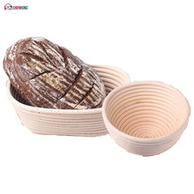 将图片加载到图库查看器，SHENHONG Various Shapes Fermentation Rattan Basket Country Bread Baguette Dough Banneton Brotform Proofing Proving Baskets channelwill-1
