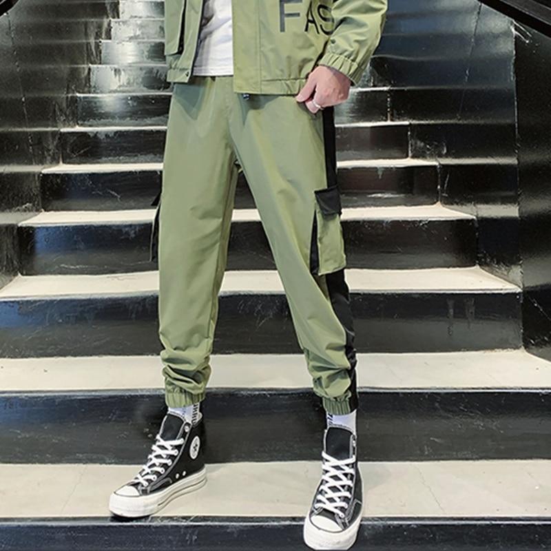 Streetwear Men's Multi Pockets Cargo Harem Pants Hip Hop Casual Male Track Pants Joggers Trousers Fashion Harajuku Men Pants channelwill-1