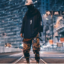 将图片加载到图库查看器，DARK Streetwear Harajuku Cargo Jacket channelwill-1
