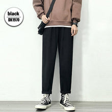 将图片加载到图库查看器，Men&#39;s Joggers Harem Pants Man Black Comfortable Pant Summer Casual Streetwear Loose Trouser Japanese Trendy Sweatpants TIKSUPER
