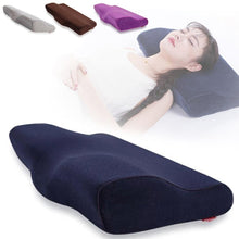 将图片加载到图库查看器，Butterfly Shaped Bedding Pillows Memory Foam Pillow Cervical Orthopedic Neck Pillow Health Care Slow Rebound Sleeping Pillows channelwill-1
