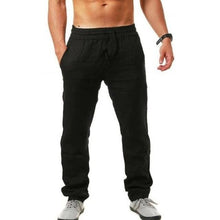 将图片加载到图库查看器，2019 Men Cotton and Linen Trousers Linho Verao Calcas Dos Homens Com Cordao Loose PantsCotton and  Men Solids Harem PANTS m-3XL channelwill-1
