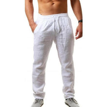 将图片加载到图库查看器，2019 Men Cotton and Linen Trousers Linho Verao Calcas Dos Homens Com Cordao Loose PantsCotton and  Men Solids Harem PANTS m-3XL channelwill-1
