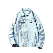 将图片加载到图库查看器，Denim Jacket Mens 2020 Spring and Autumn New Casual Korean Trend Trend Overalls Japanese Streetwear Mens Coats and Jackets channelwill-1
